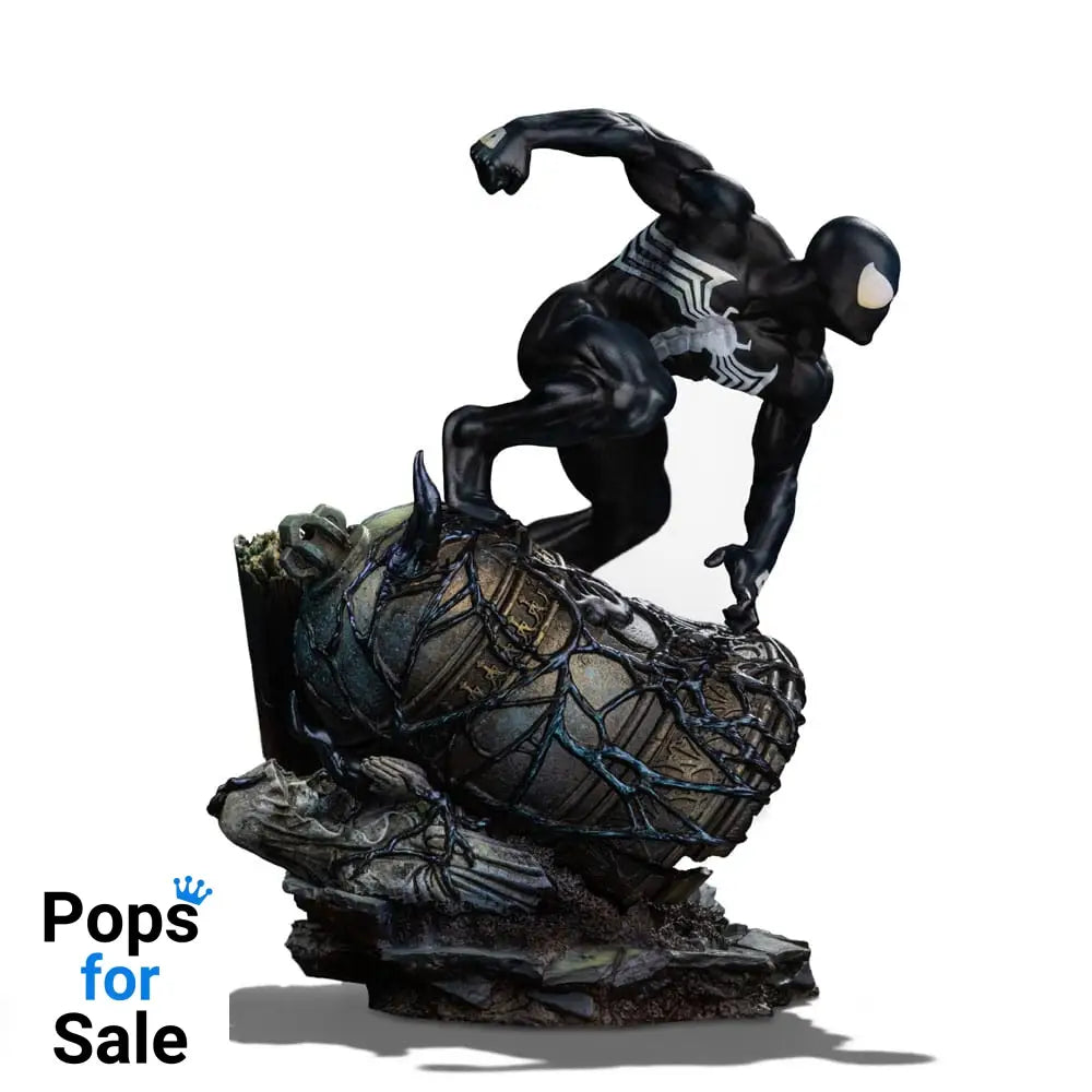 Marvel BDS Art Scale Statue 1/10 Spider-Man Black Costume 20 cm