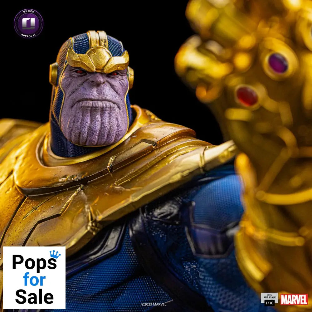 Marvel BDS Art Scale Statue 1/10 Thanos Infinity Gaunlet Diorama 30 cm