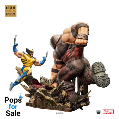 Marvel BDS Art Scale Statue 1/10 Wolverine vs Juggernaut heo EU Exclusive 30 cm Statues