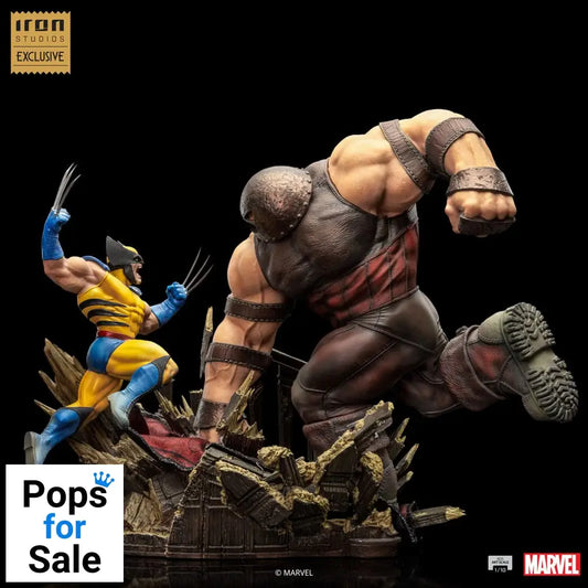 Marvel BDS Art Scale Statue 1/10 Wolverine vs Juggernaut heo EU Exclusive 30 cm