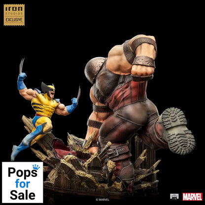 Marvel BDS Art Scale Statue 1/10 Wolverine vs Juggernaut heo EU Exclusive 30 cm