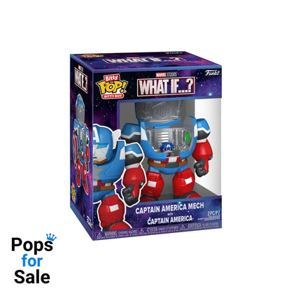 Marvel Bitty POP! Bots Figure WI- CA Mech w/Cap 11,7 cm