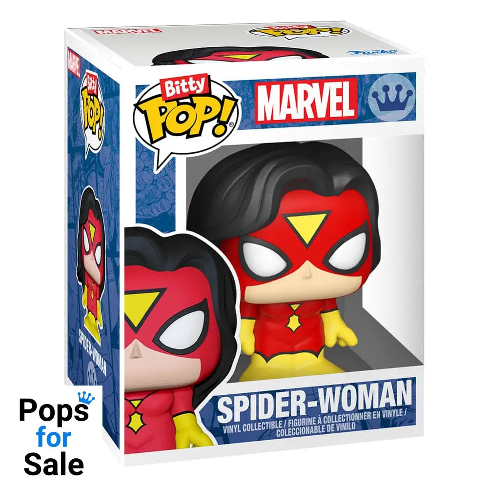 Marvel Bitty POP! Display with 2 Vinyl Figures Spider-Man Web