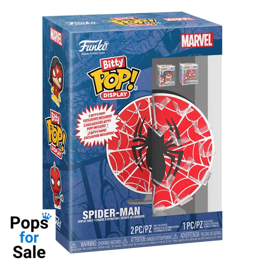 Marvel Bitty POP! Display with 2 Vinyl Figures Spider-Man Web Funko POP POP! Figures