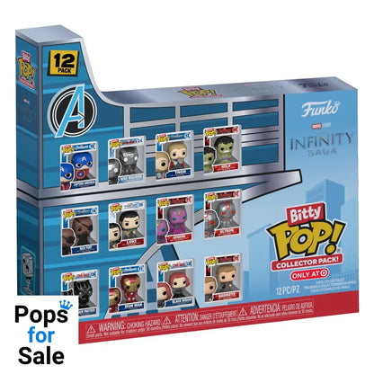 Marvel Bitty POP! Vinyl Figure 12-Pack Infinity Saga 2,5 cm