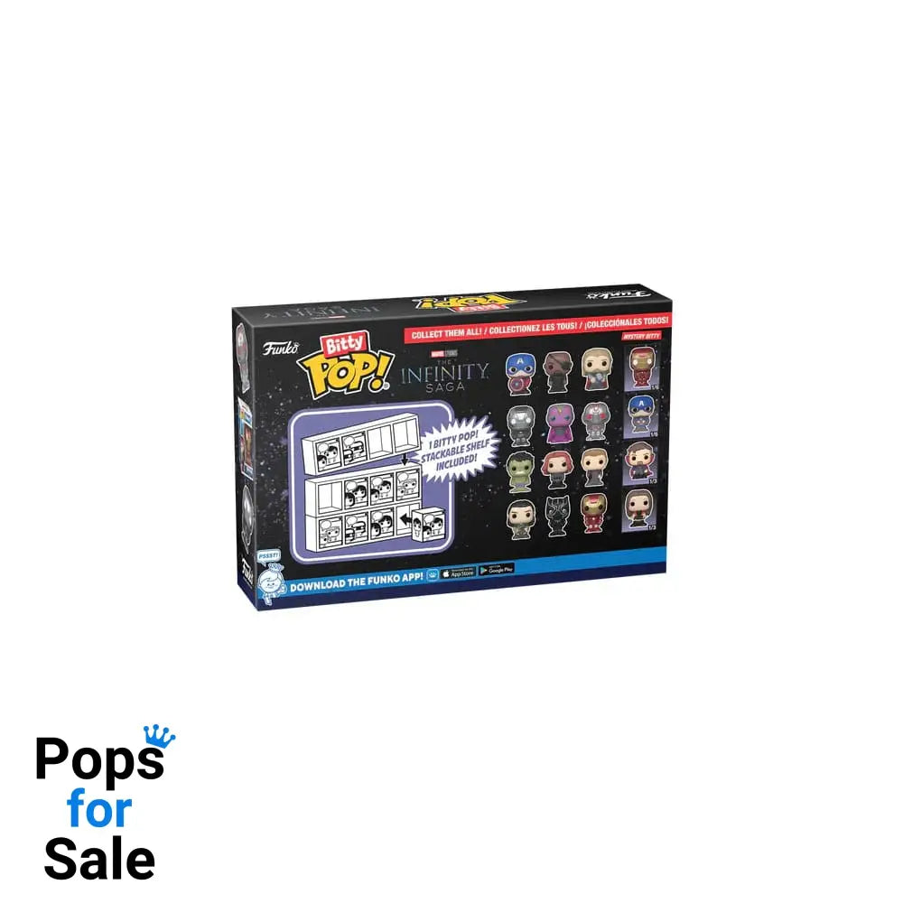 Marvel Bitty POP! Vinyl Figure 4-Pack Iron Man 2,5 cm