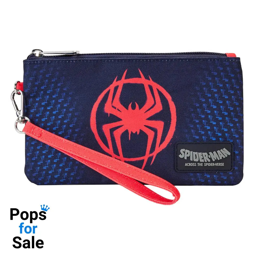 Marvel by Loungefly Wallet Spider-Verse Miles Morales AOP Wristlet