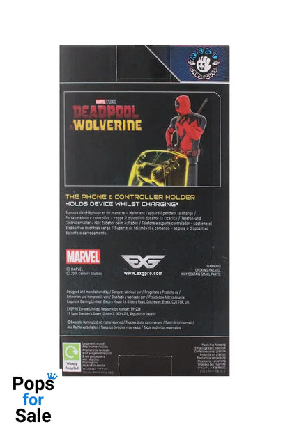 Marvel Cable Guys R.E.S.T Collectable Charging Stand Deadpool 3 23 cm