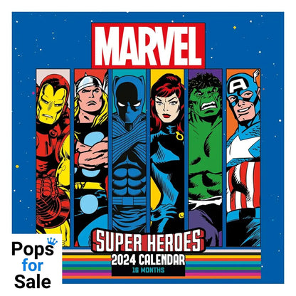 Marvel Calendar 2024 Super Heroes