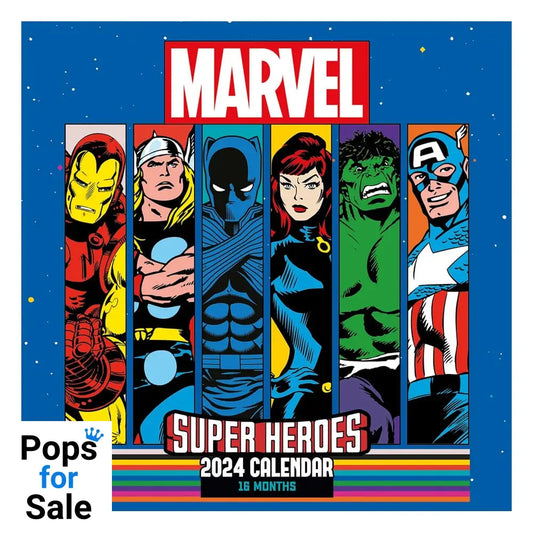 Marvel Calendar 2024 Super Heroes