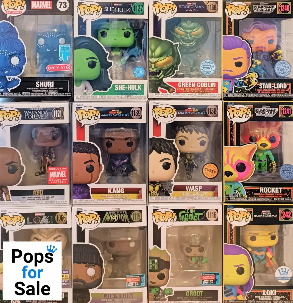 Marvel Clearance Mystery Box - Ten Marvel Funko POP’s! POP Figures!