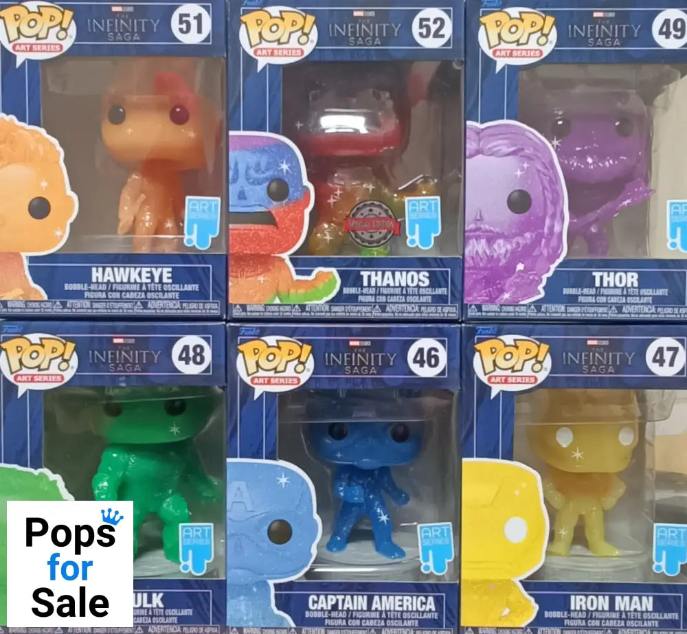 Marvel Clearance Mystery Box - Ten Marvel Funko POP’s! POP Figures!