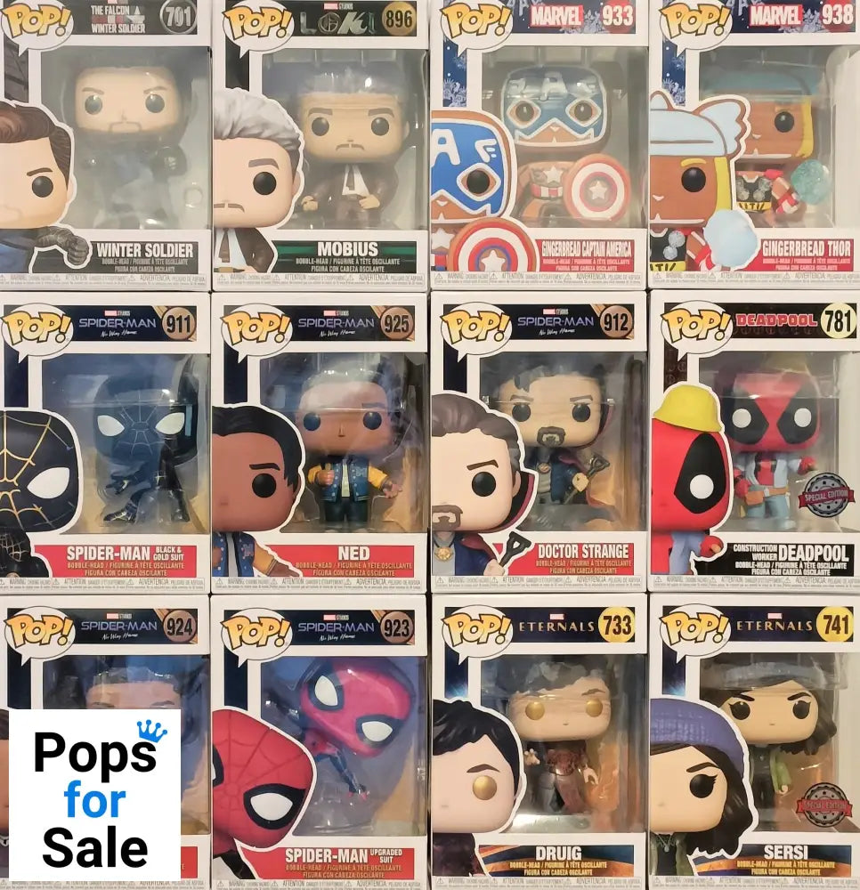 Marvel Clearance Mystery Box - Ten Marvel Funko POP’s! POP Figures!
