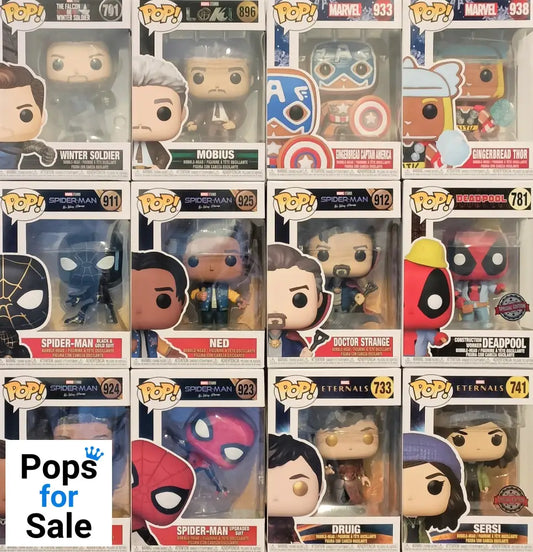 Marvel Clearance Mystery Box - Ten Marvel Funko POP’s! POP Figures!