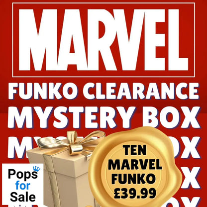 Marvel Clearance Mystery Box - Ten Marvel Funko POP’s! POP Figures!