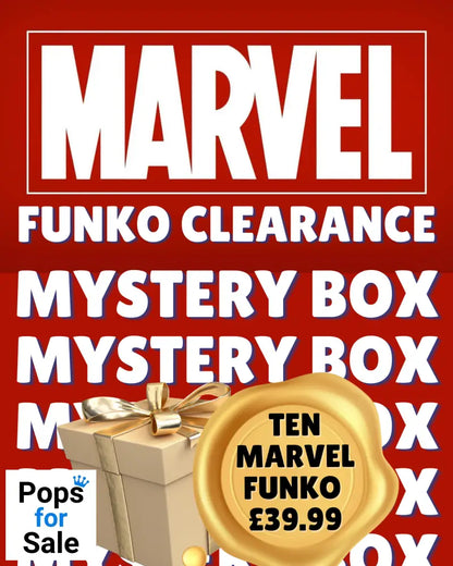 Marvel Clearance Mystery Box - Ten Marvel Funko POP’s! POP Figures!