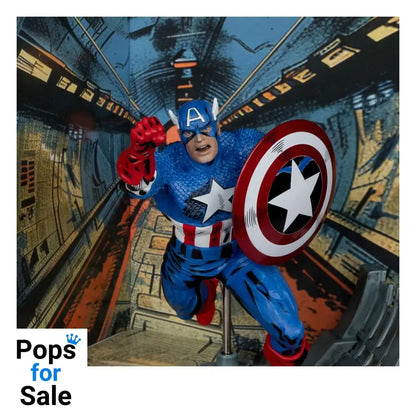 Marvel Collection PVC Statue 1/10 Captain America (Captain America #100) 12 cm Statues