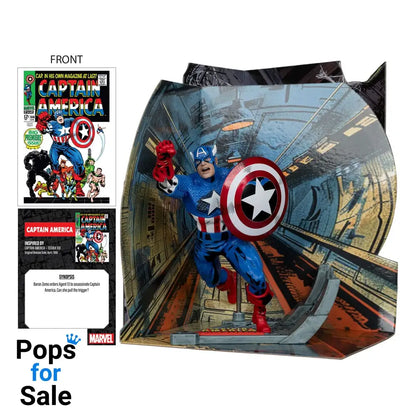 Marvel Collection PVC Statue 1/10 Captain America (Captain America #100) 12 cm