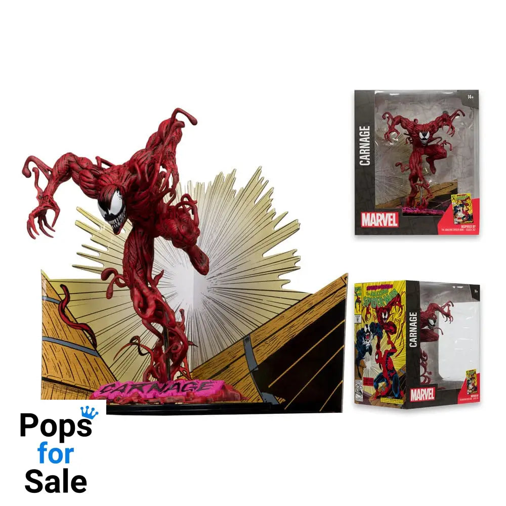 Marvel Collection PVC Statue 1/10 Carnage (The Amazing Spider-Man #362) 18 cm