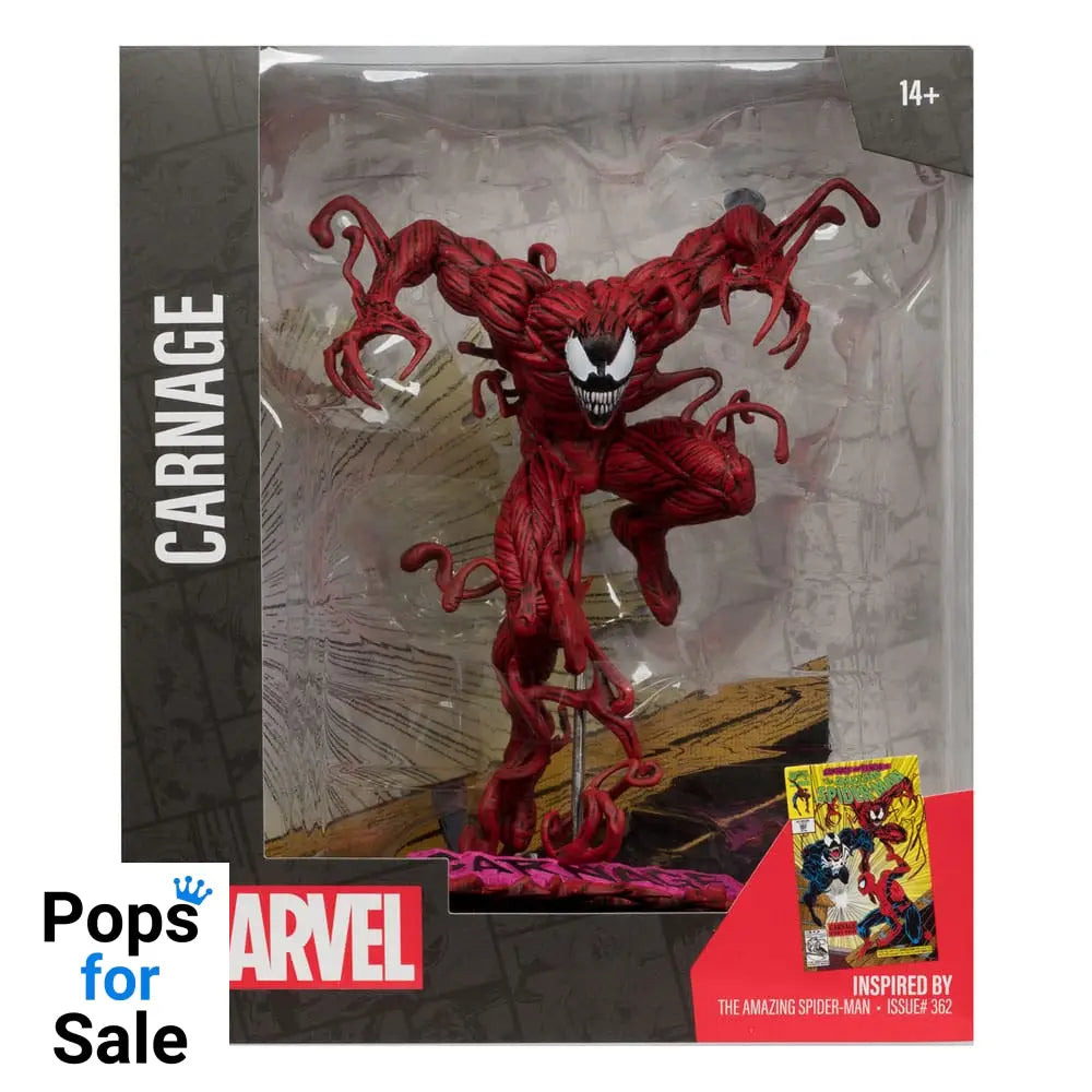 Marvel Collection PVC Statue 1/10 Carnage (The Amazing Spider-Man #362) 18 cm