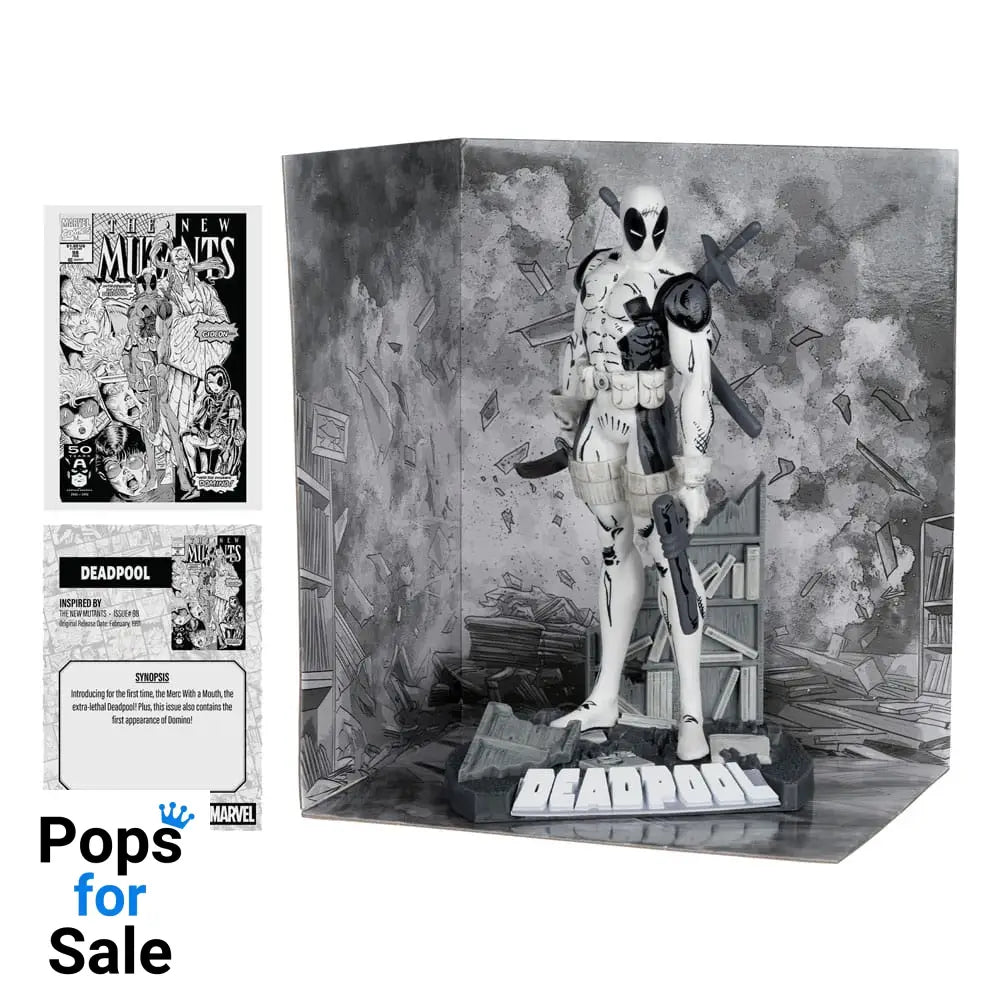 Marvel Collection PVC Statue 1/10 Deadpool (The New Mutants #98) (Line Art) (Gold Label) 17 cm