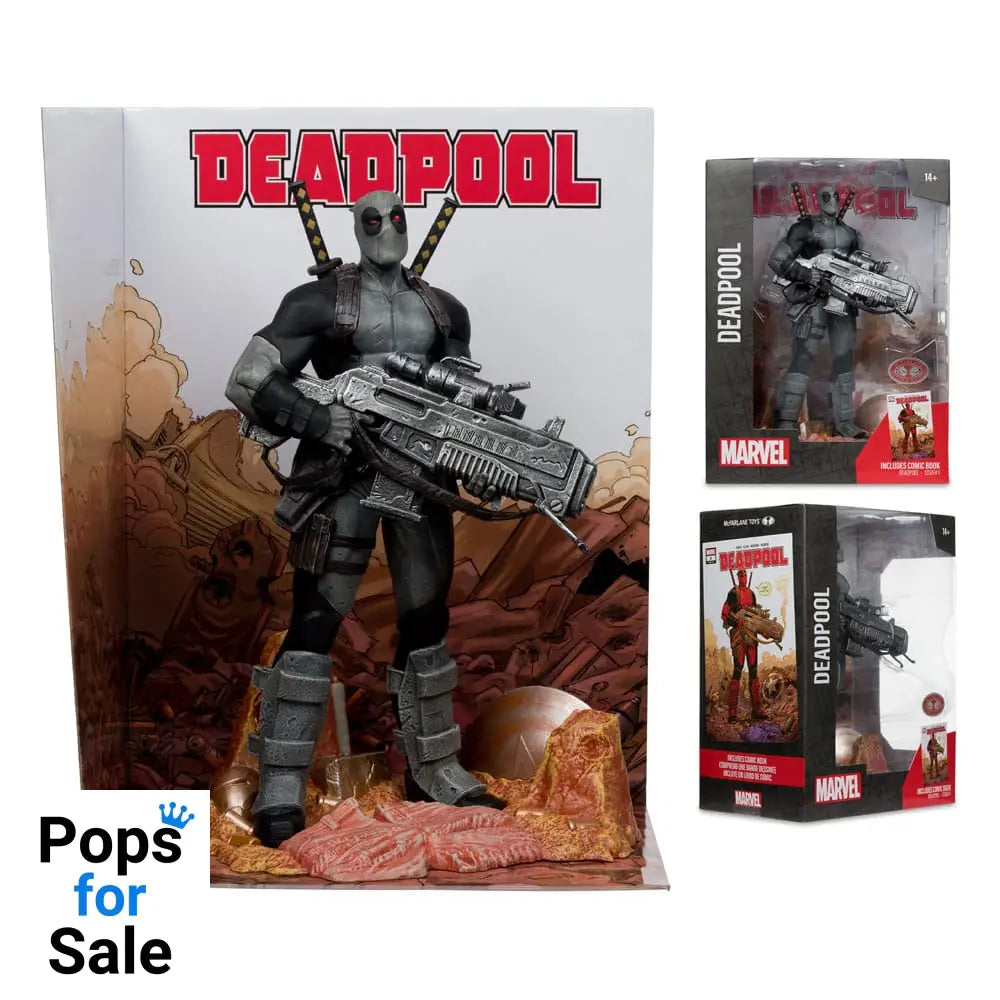 Marvel Collection PVC Statue 1/6 Deadpool (Deadpool #1)(Grey Suit Chase) 27 cm Statues