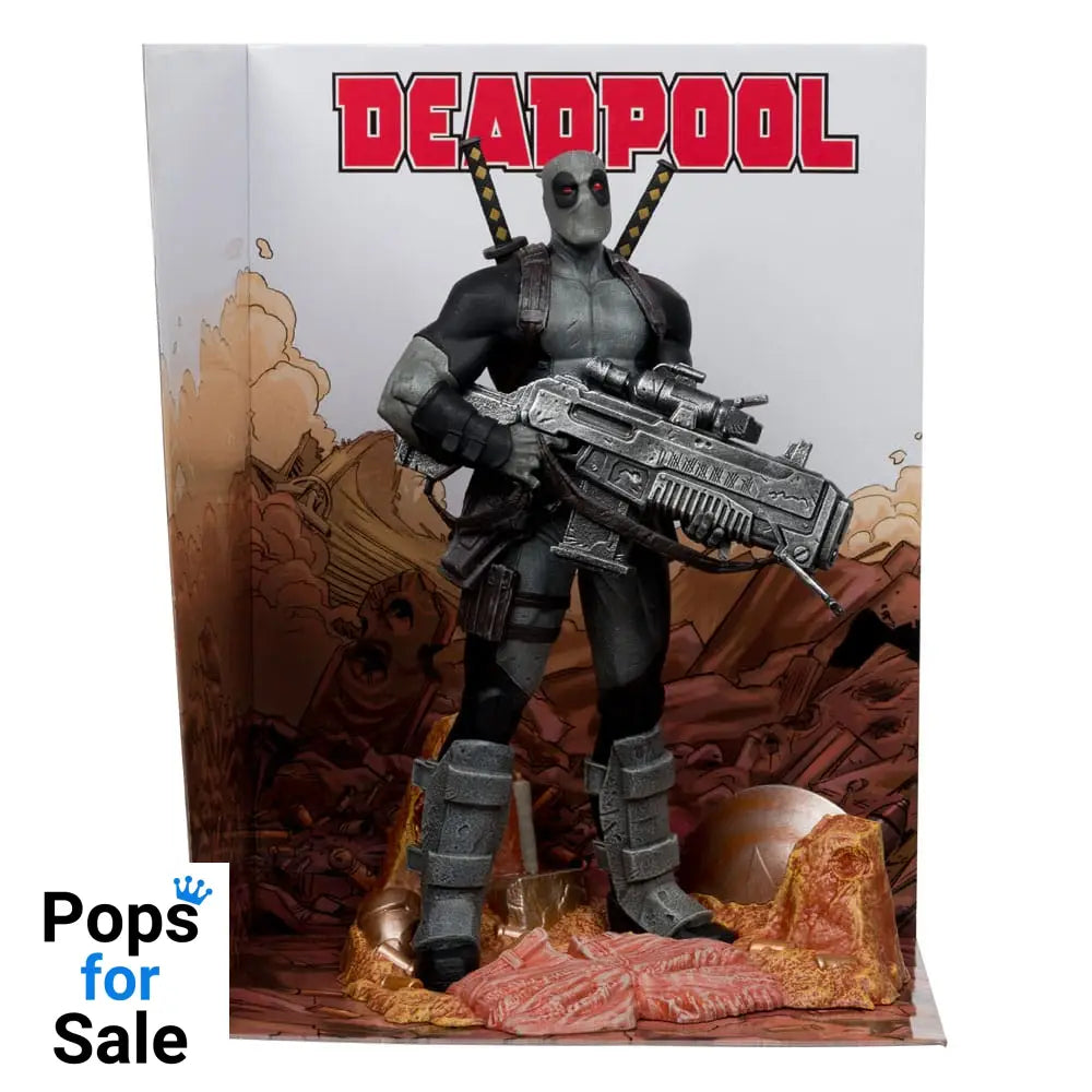 Marvel Collection PVC Statue 1/6 Deadpool (Deadpool #1)(Grey Suit Chase) 27 cm Statues
