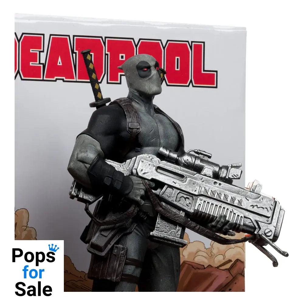 Marvel Collection PVC Statue 1/6 Deadpool (Deadpool #1)(Grey Suit Chase) 27 cm Statues
