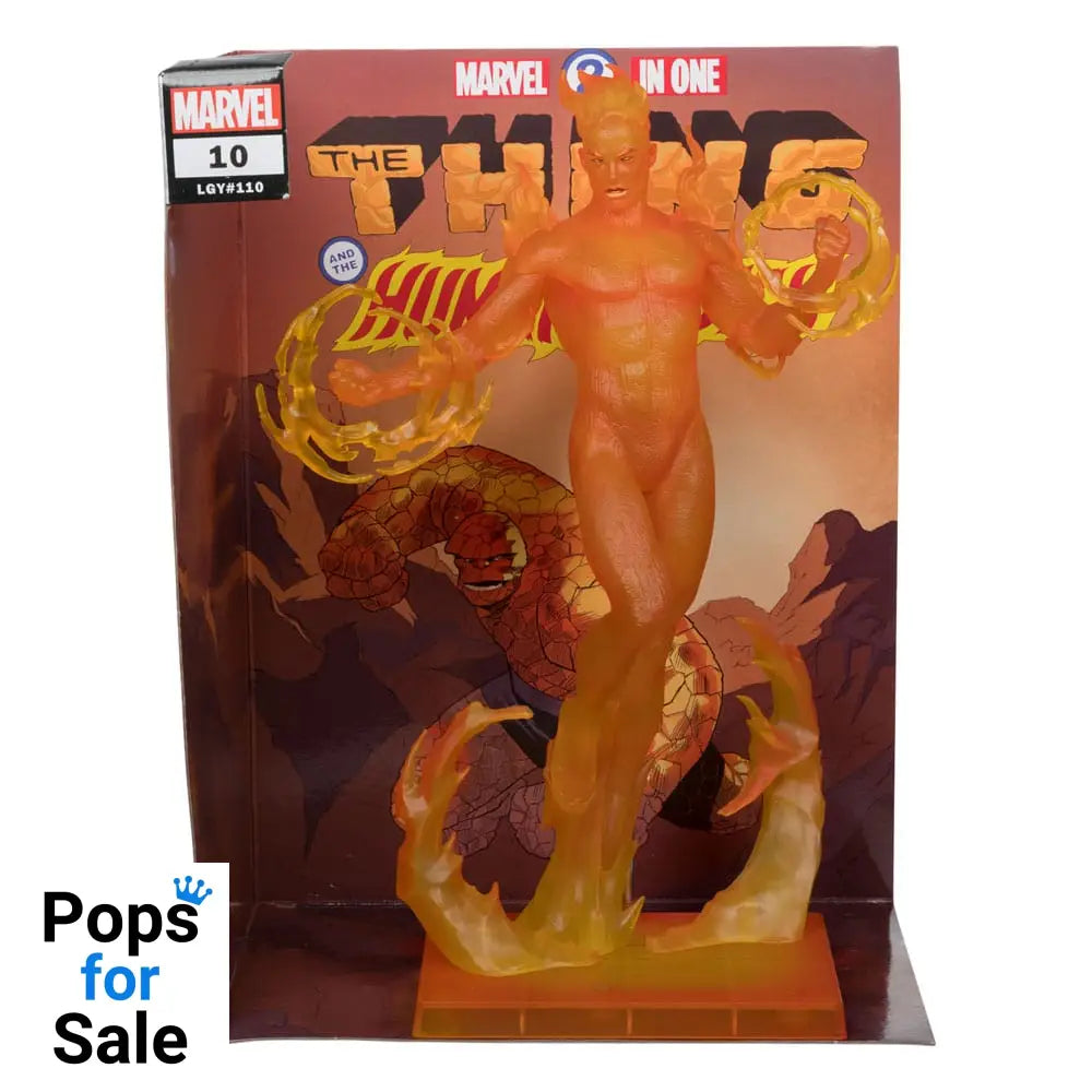 Marvel Collection PVC Statue 1/6 Human Torch (Marvel 2 in 1 #10) 29 cm Statues