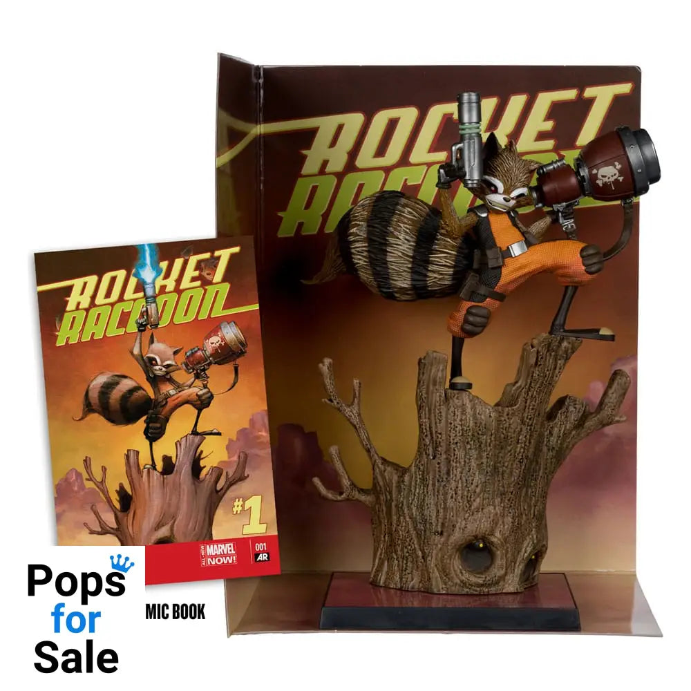 Marvel Collection PVC Statue 1/6 Rocket Racoon (Rocket Racoon: A Chasing Tale #1) 18 cm