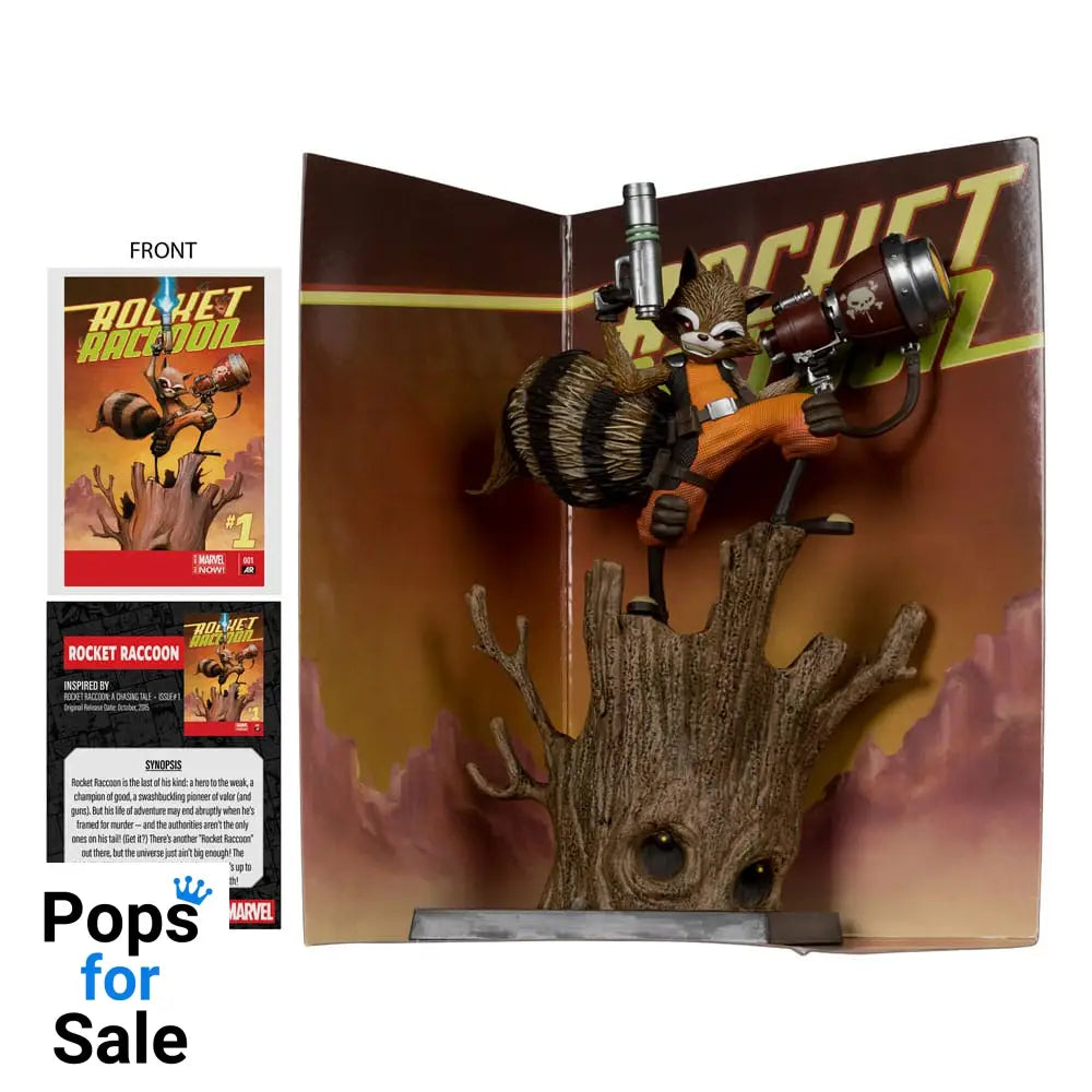 Marvel Collection PVC Statue 1/6 Rocket Racoon (Rocket Racoon: A Chasing Tale #1) 18 cm