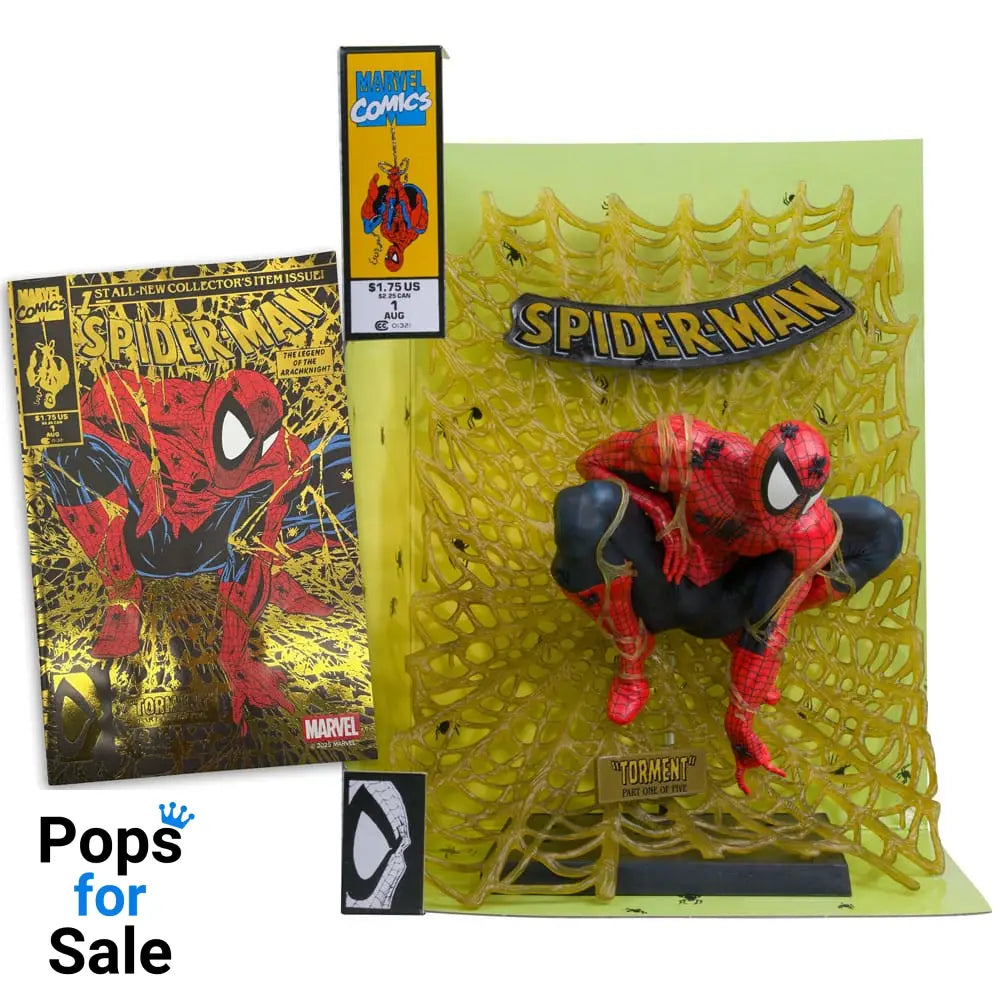 Marvel Collection PVC Statue 1/6 Spider-Man (Spider-Man # 1) (Gold Edition) (Gold Label) 15 cm
