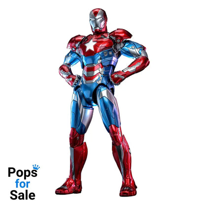 Marvel Comic Diecast Masterpiece Action Figure 1/6 Iron Patriot Hot Toys Exclusive 32 cm Action figures