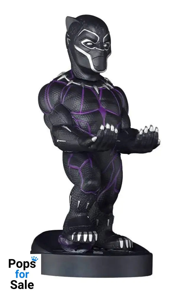 Marvel Comics Cable Guys Charging Stand Black Panther 20 cm