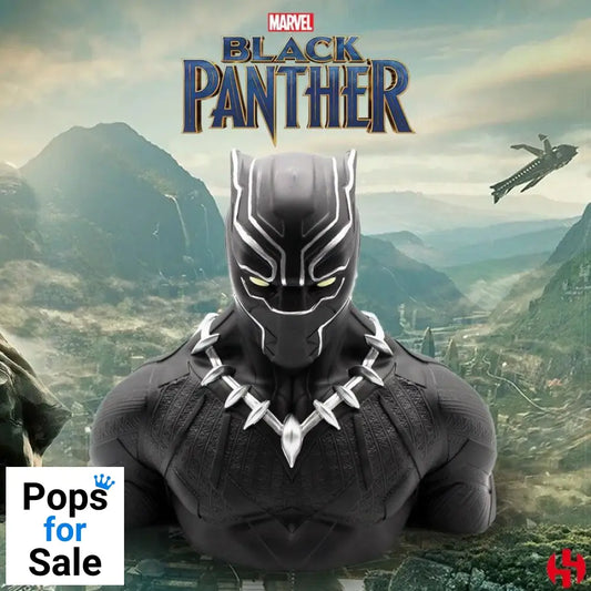 Marvel Comics Coin Bank Black Panther Wakanda Deluxe 20 cm