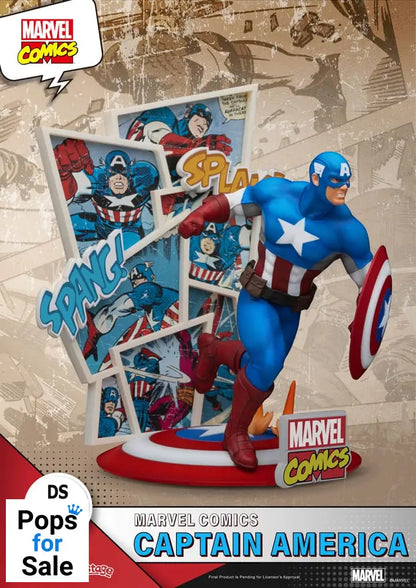 Marvel Comics D-Stage PVC Diorama Captain America 16 cm