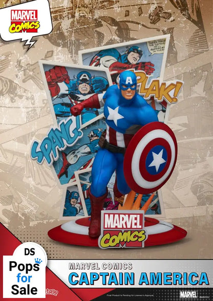 Marvel Comics D-Stage PVC Diorama Captain America 16 cm