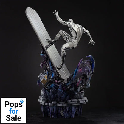 Marvel Comics Infinity Gauntlet Diorama Art Scale Statue 1/10 Silver Surfer Deluxe 36 cm