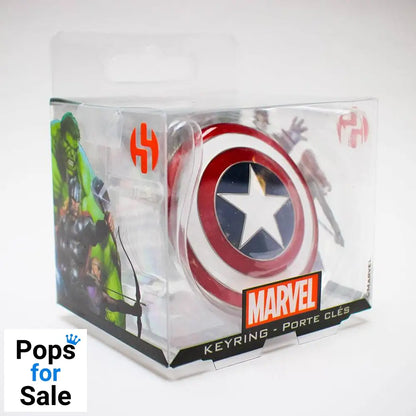 Marvel Comics Metal Keychain Captain America Shield