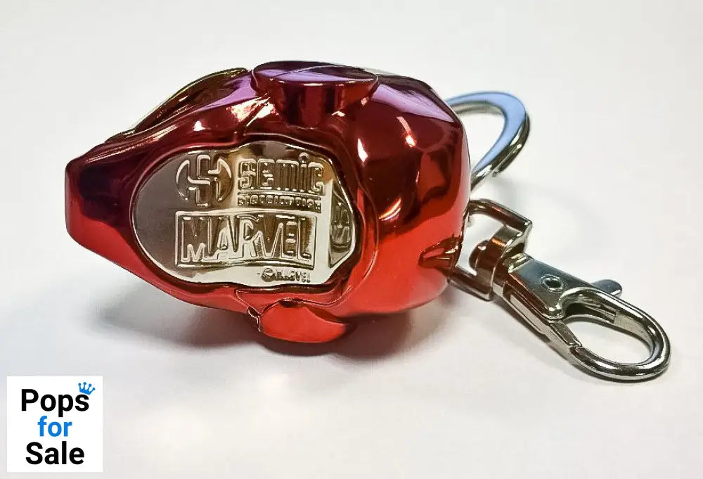 Marvel Comics Metal Keychain Iron Man Helmet