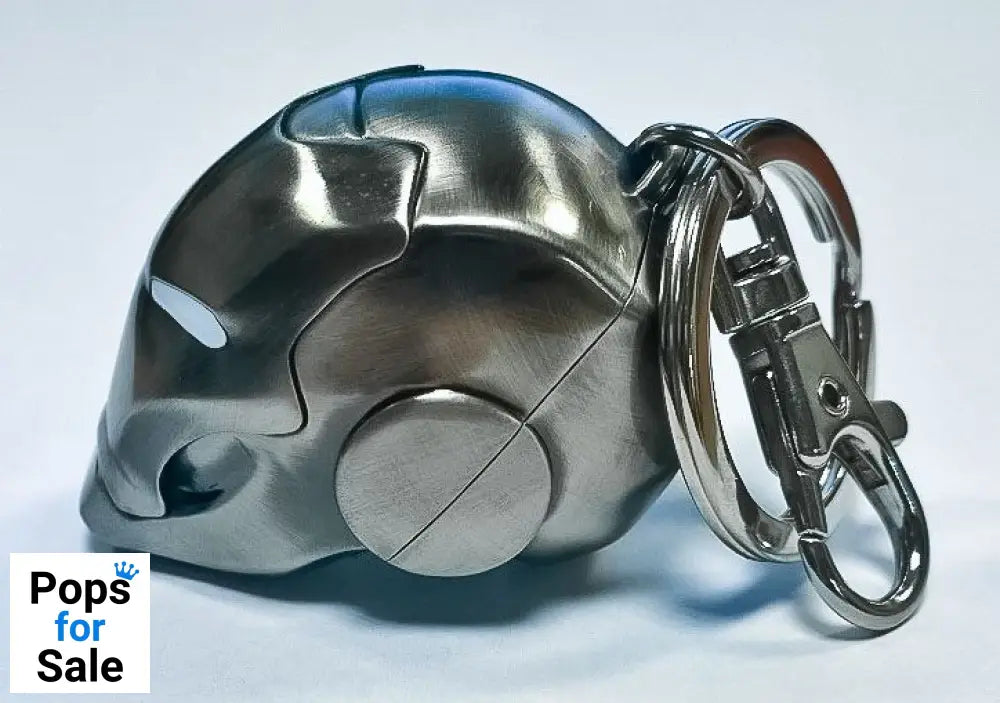Marvel Comics Metal Keychain Iron Man Helmet Mark II