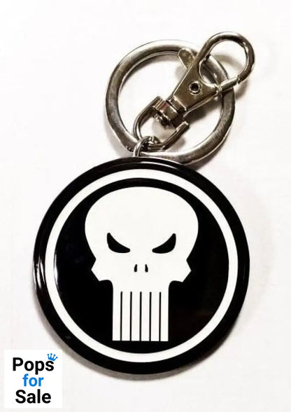 Marvel Comics Metal Keychain Punisher Logo
