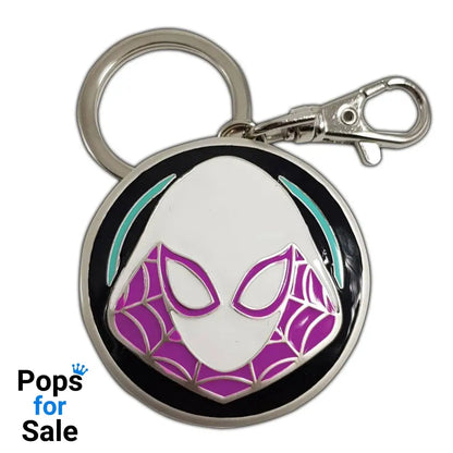 Marvel Comics Metal Keychain Spider-Gwen Logo