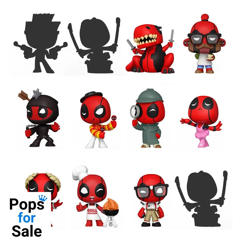 Marvel Comics Mystery Mini Figures 5 cm Display Deadpool 30th Anniversary (12) Mini-figures