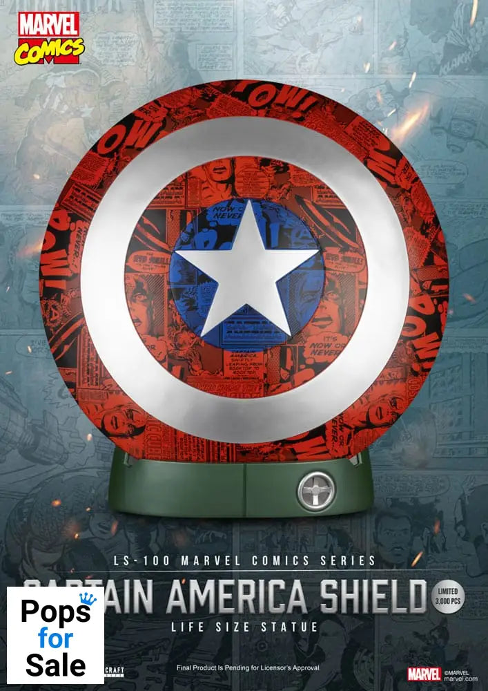 Marvel Comics PVC Captain America Shield Life Size Statue 64 cm Statues