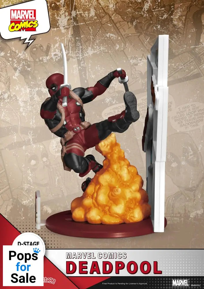 Marvel D-Stage PVC Diorama Deadpool 16 cm