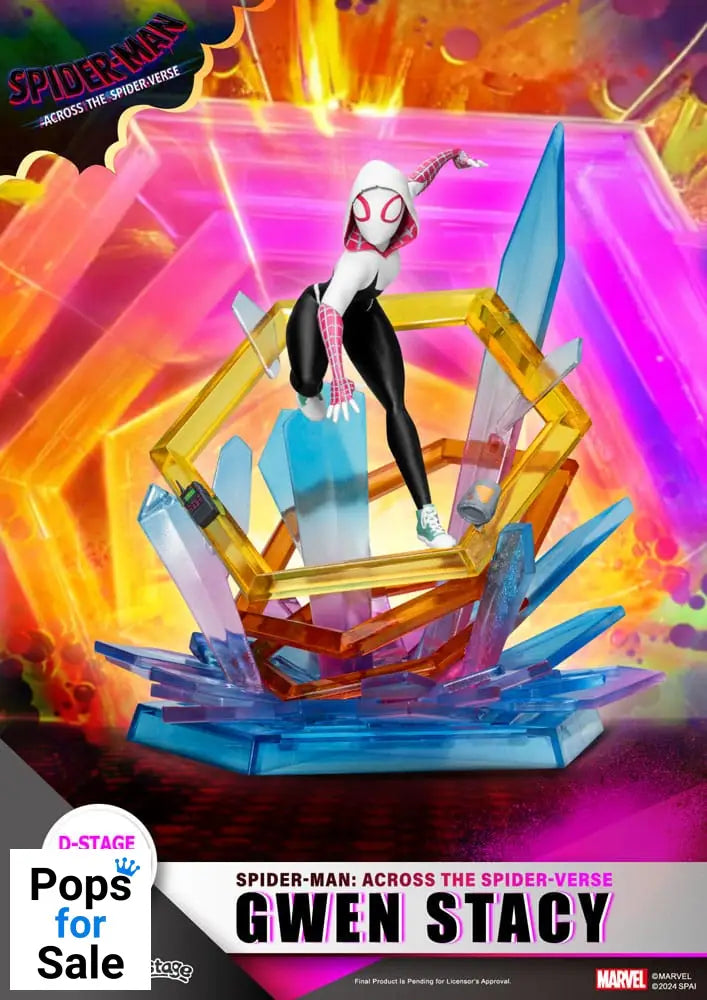 Marvel D-Stage PVC Diorama Spider-Man: Across the Spider-Verse Gwen Stacy 15 cm Dioramas
