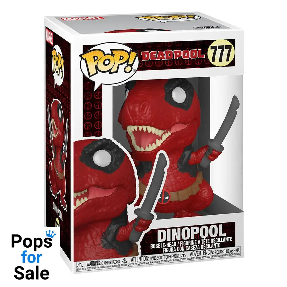 Marvel Deadpool 30th Anniversary POP! Vinyl Figure Dinopool 9 cm