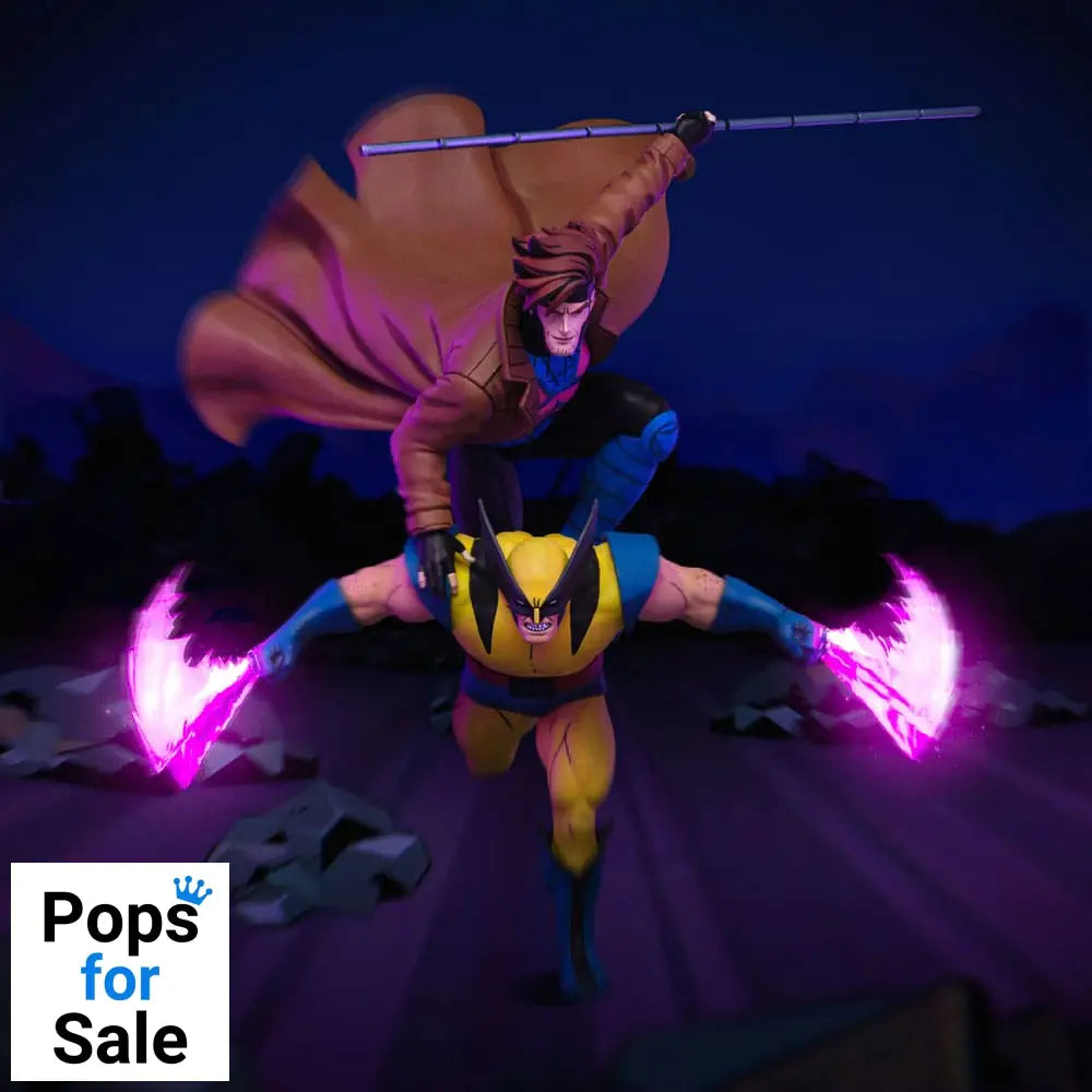 Marvel Deluxe Art Scale Statue 1/10 X-Men´97 Gambit & Wolverine 29 cm Statues