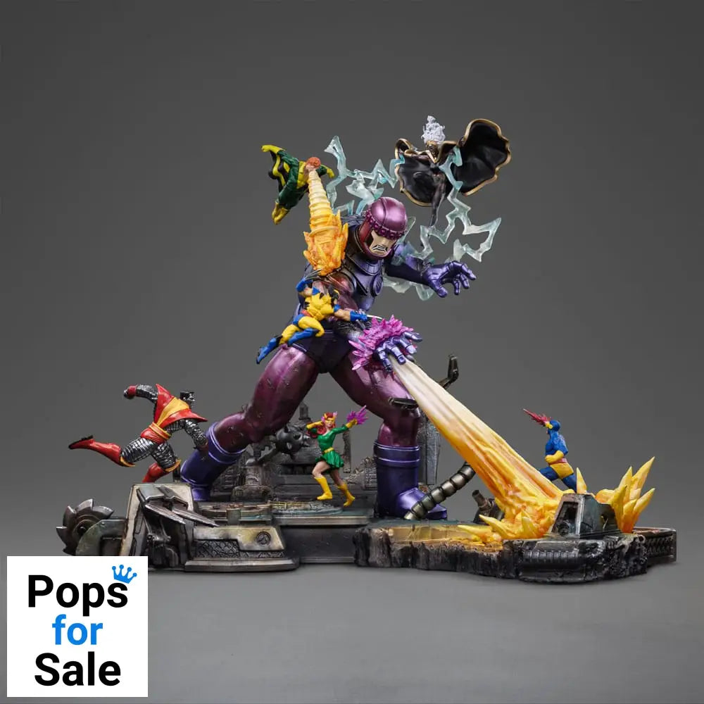 Marvel Demi Art Scale Statue 1/20 X-Men Danger Room Diorama A 42 cm